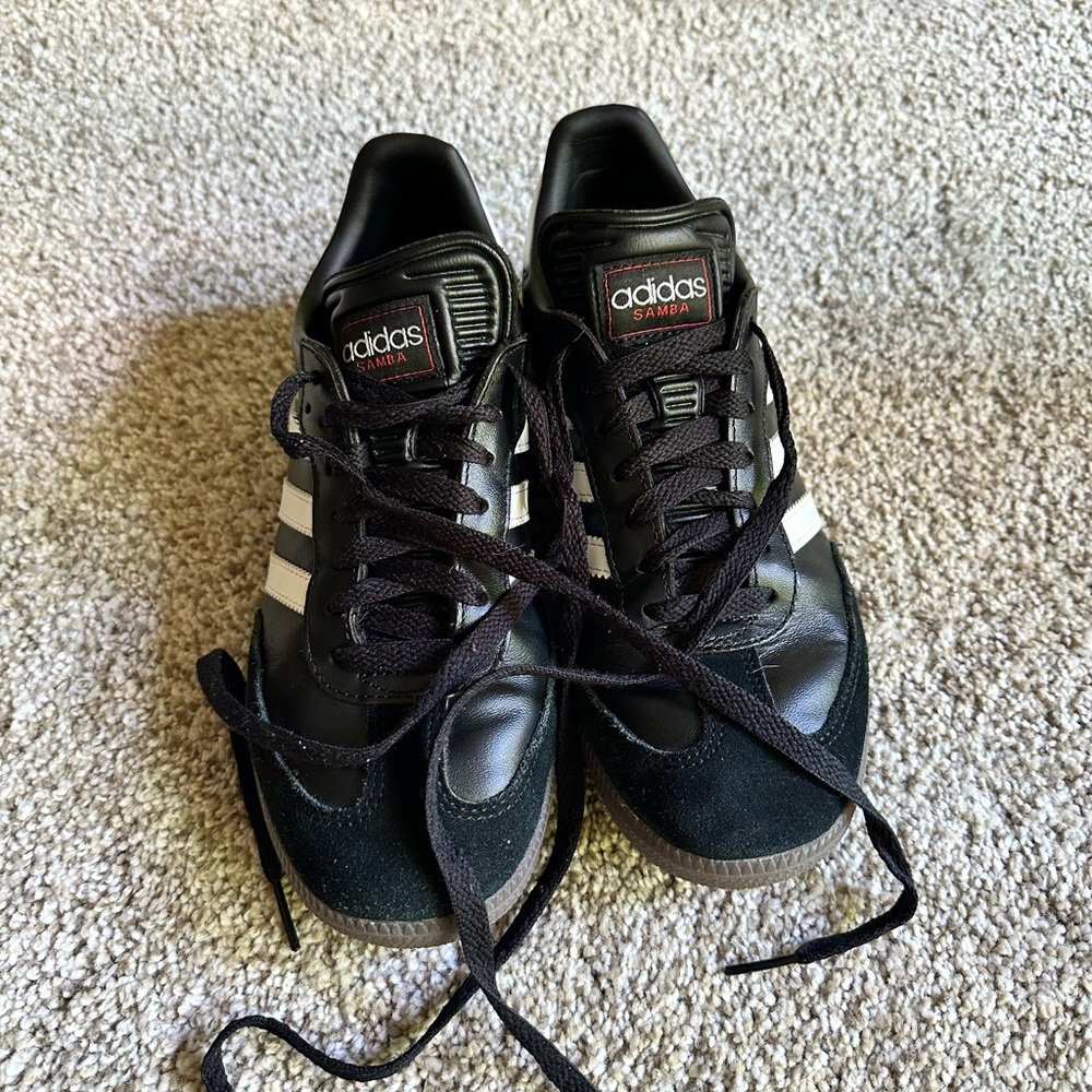 Unisex adidas Black and White Classic Samba Sneakers